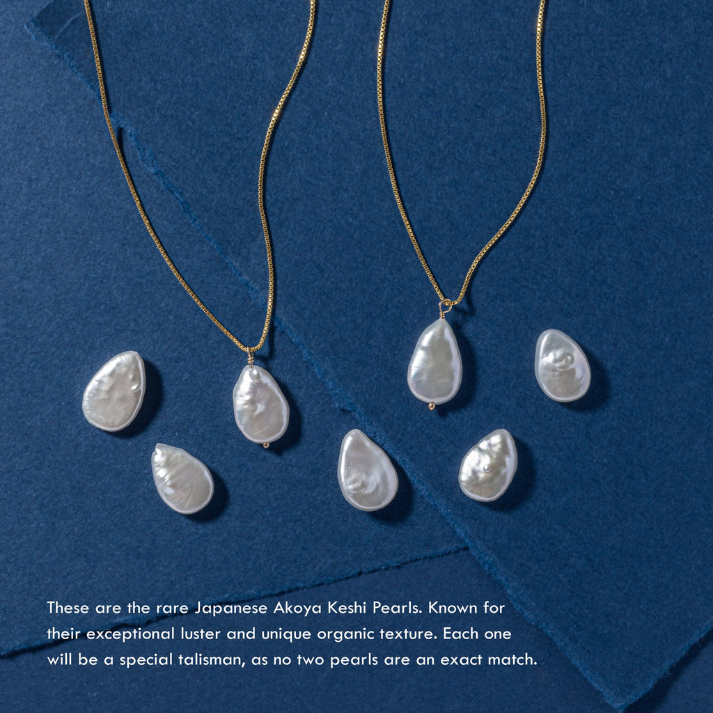 a brochure with a picture of four necklaces on it