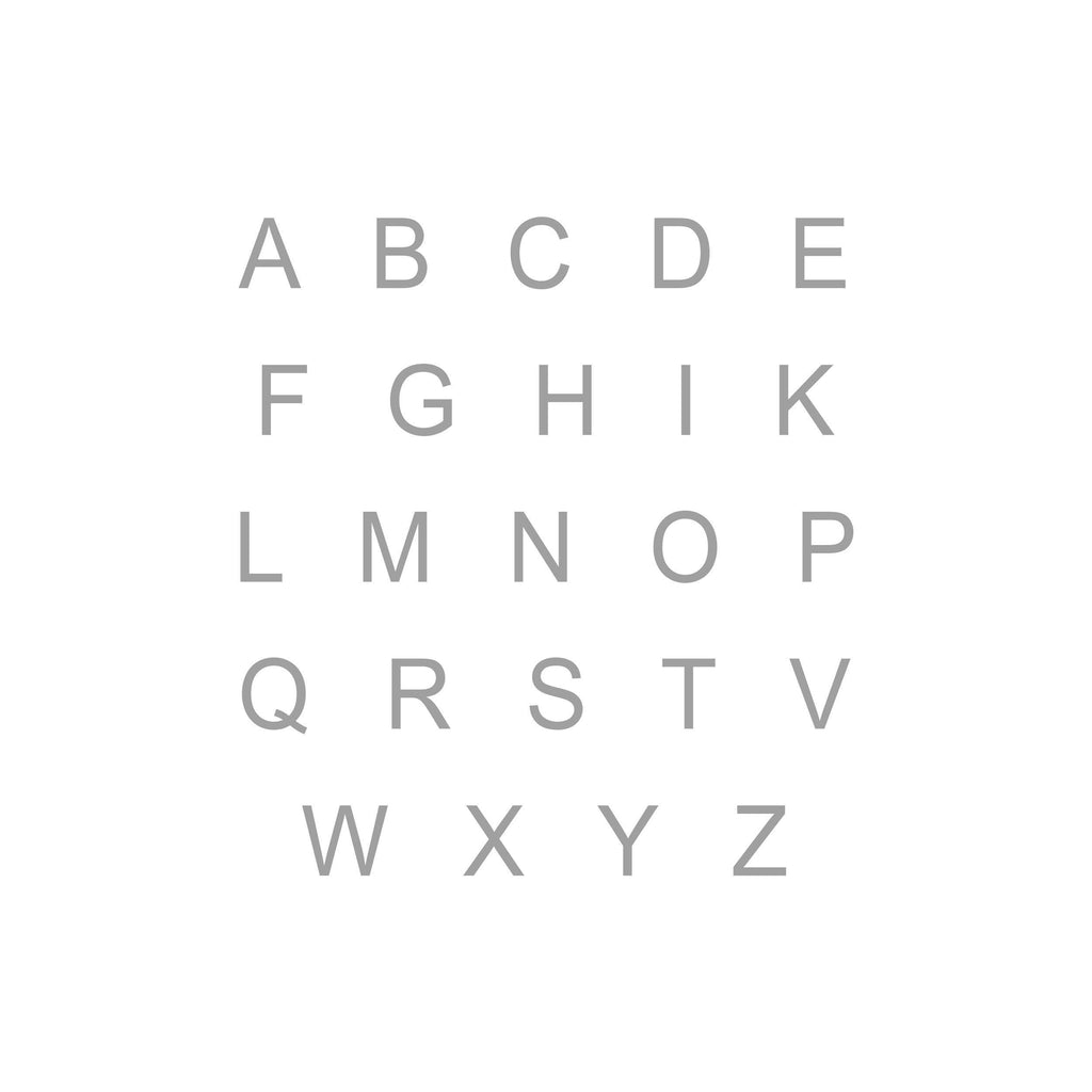 a white background with letters and numbers
