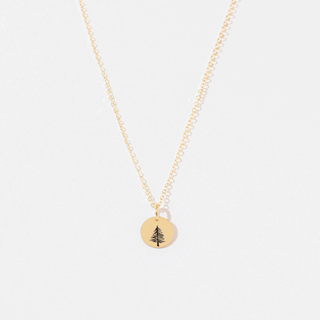 Evergreen Tree Necklace