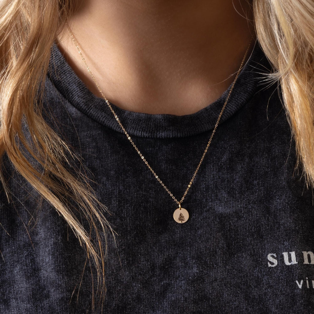 Evergreen Tree Necklace