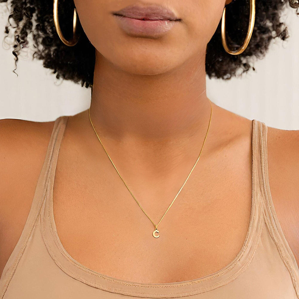 Mia Initial Necklace