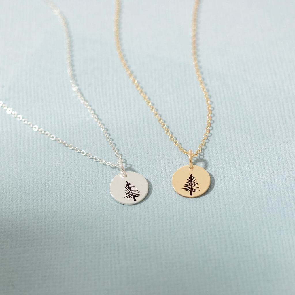 Evergreen Tree Necklace