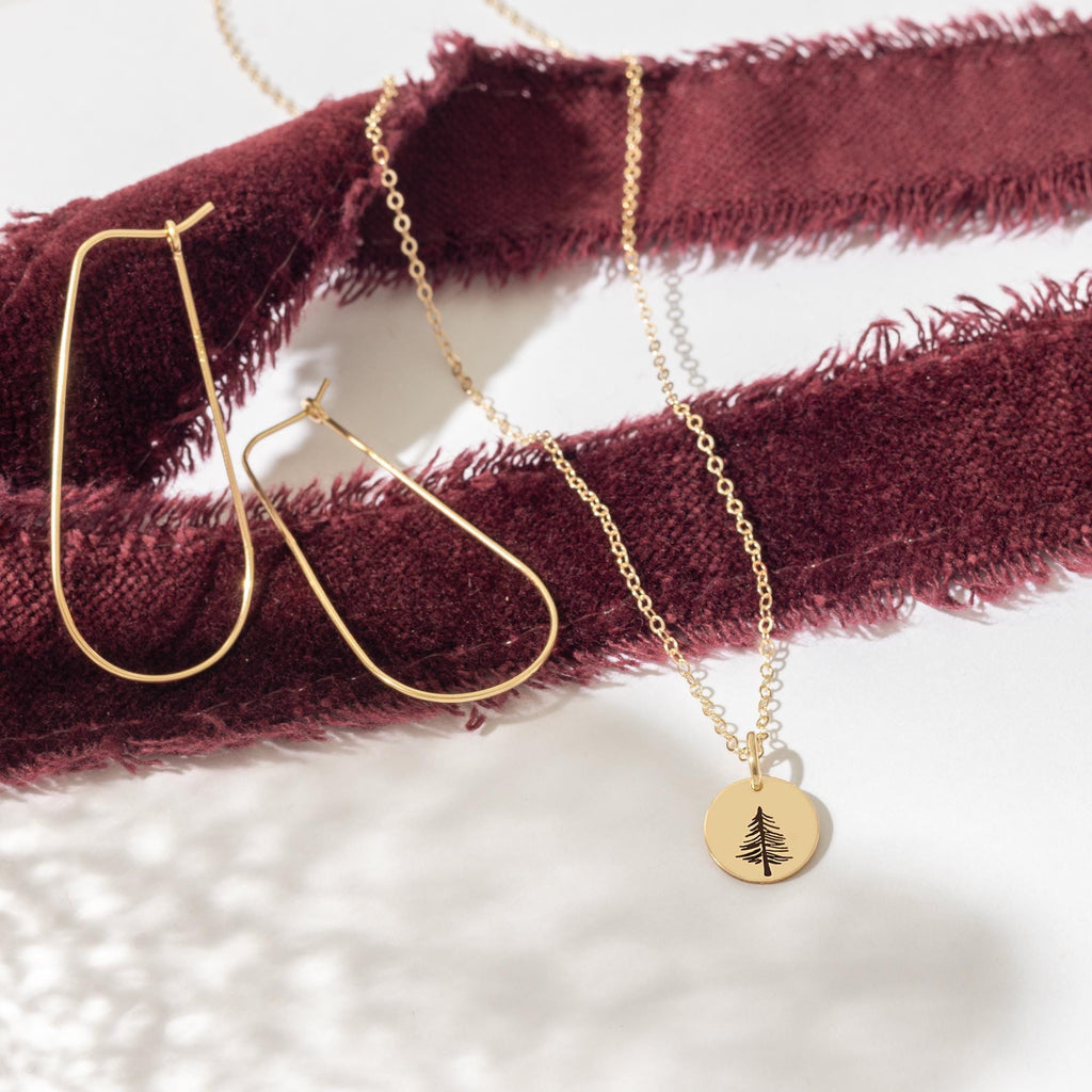 Evergreen Tree Necklace