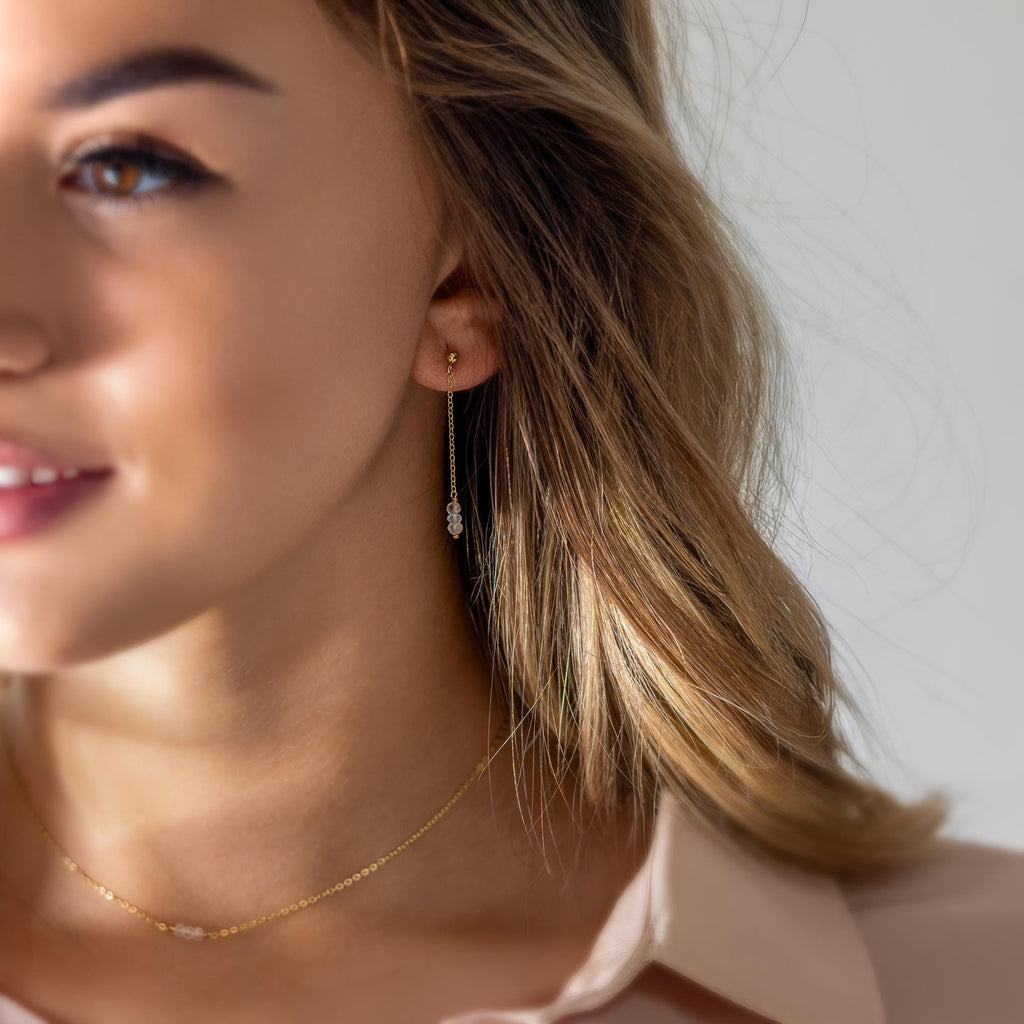 Balen Moonstone Earrings