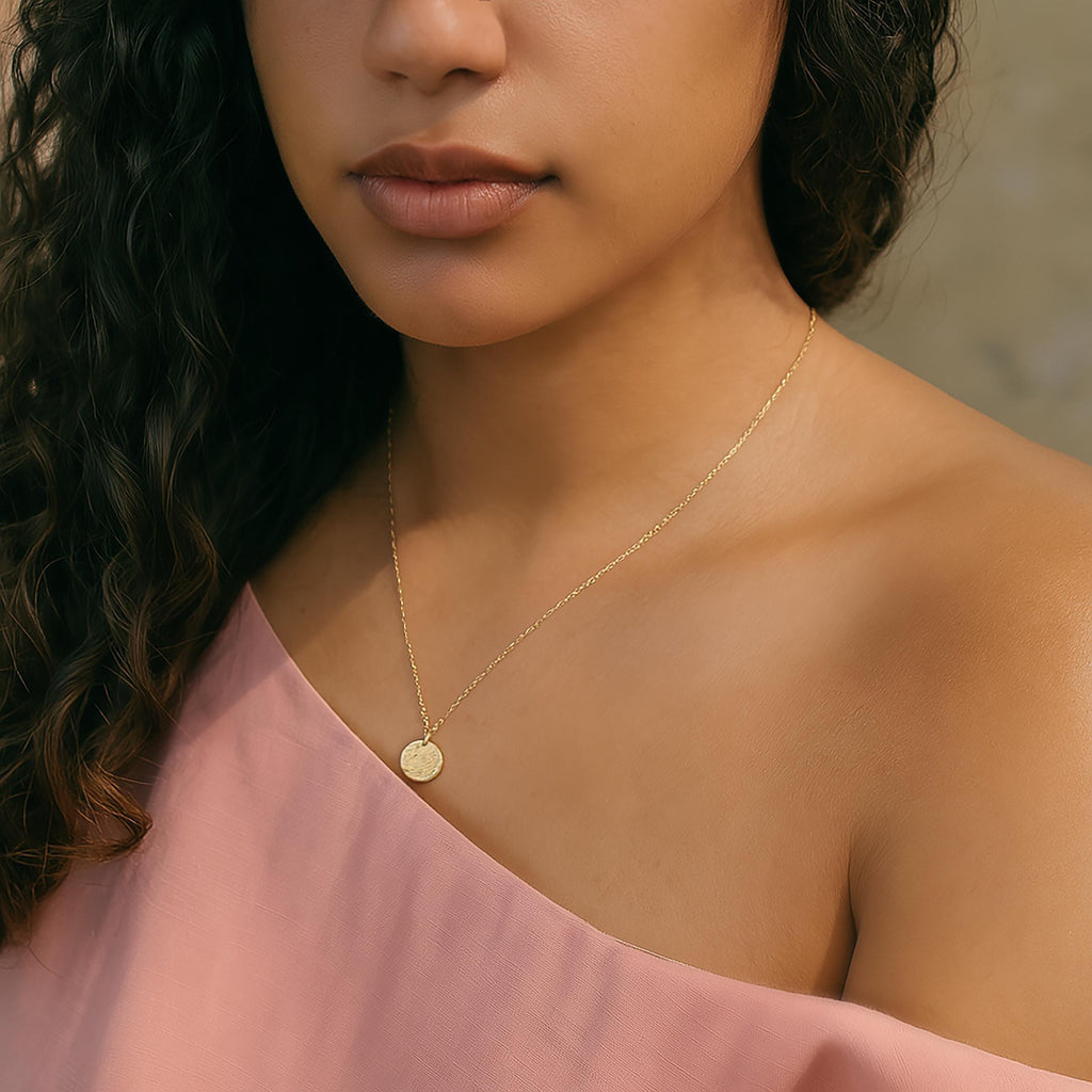 Avania Disc Necklace