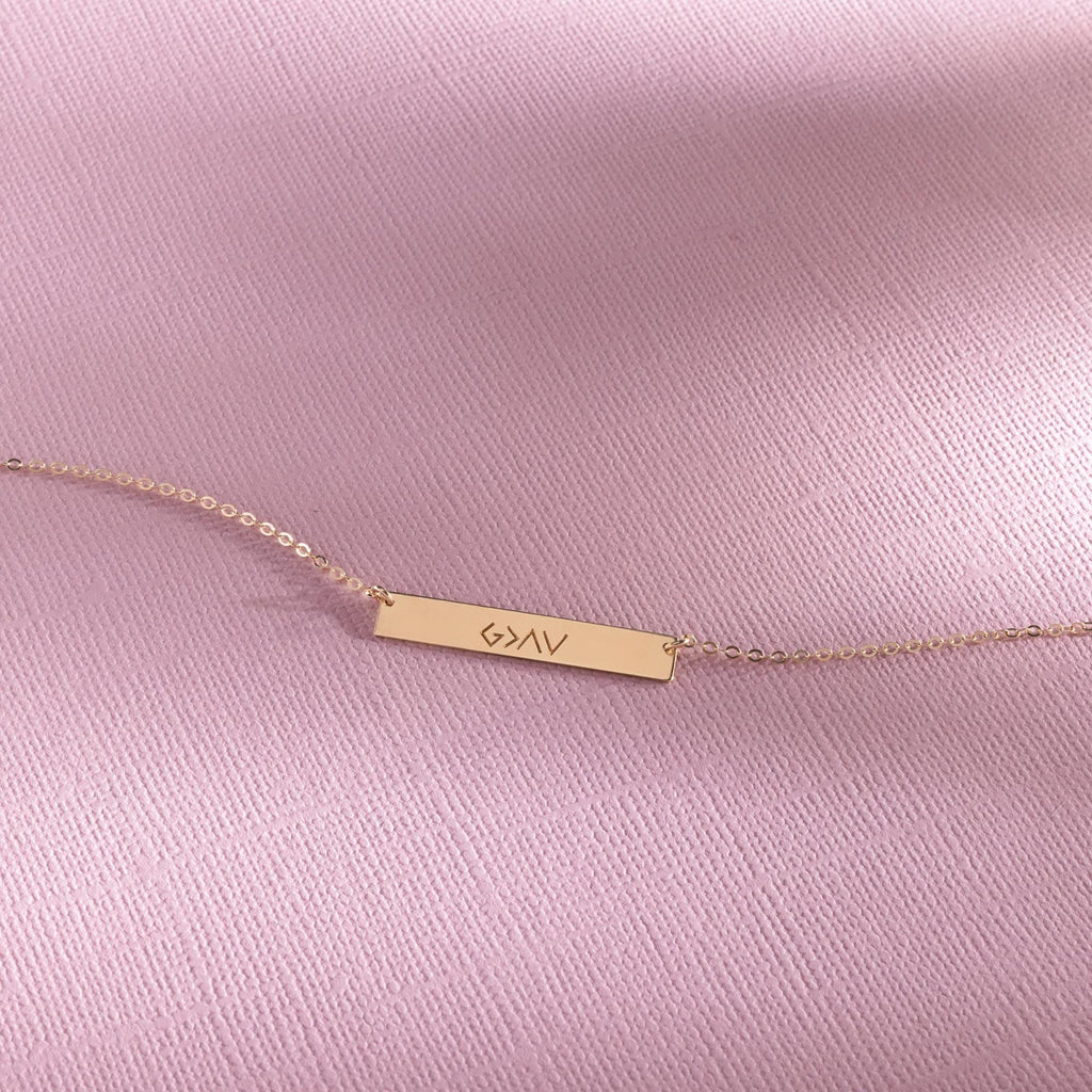 God is Greater Necklace