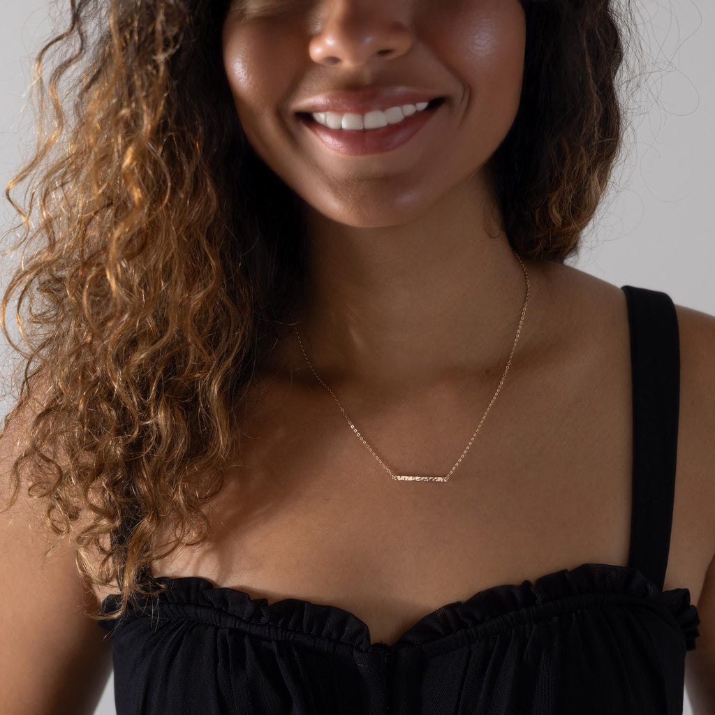 Slavina Bar Necklace