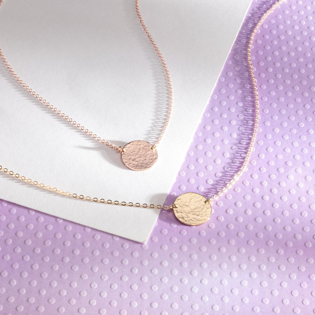 Davena Disc Necklace