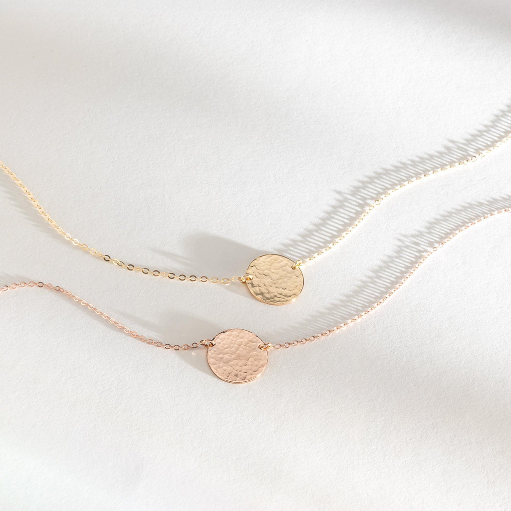 Davena Disc Necklace
