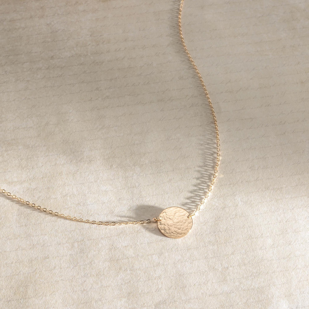 Davena Disc Necklace