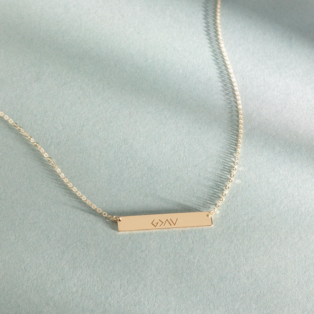 God is Greater Necklace